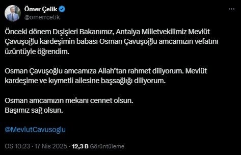 The Pain Within the Former Minister: Mevlut Cavusoglu's Tough Day