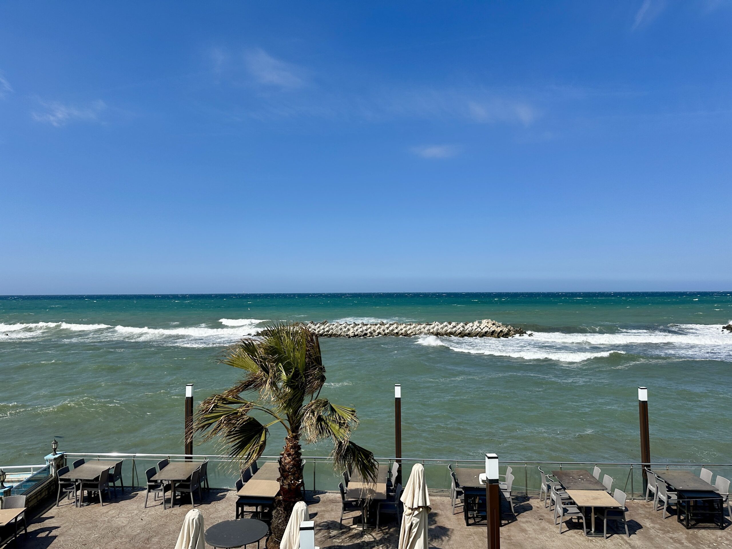 Düzce Battling Massive Waves as Strong Winds Rage