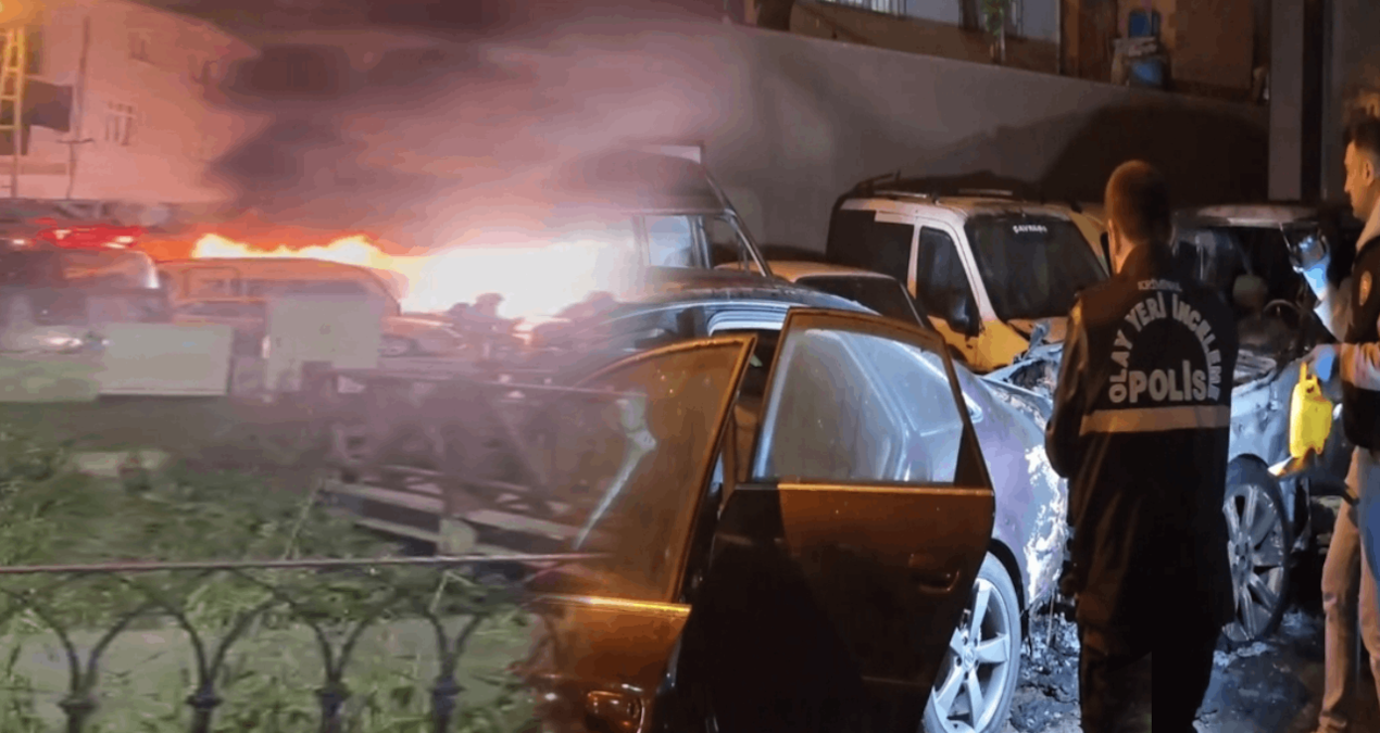 Tuzla'da Alevlerin Dansı: Cip Yangını 5 Araça Sıçradı