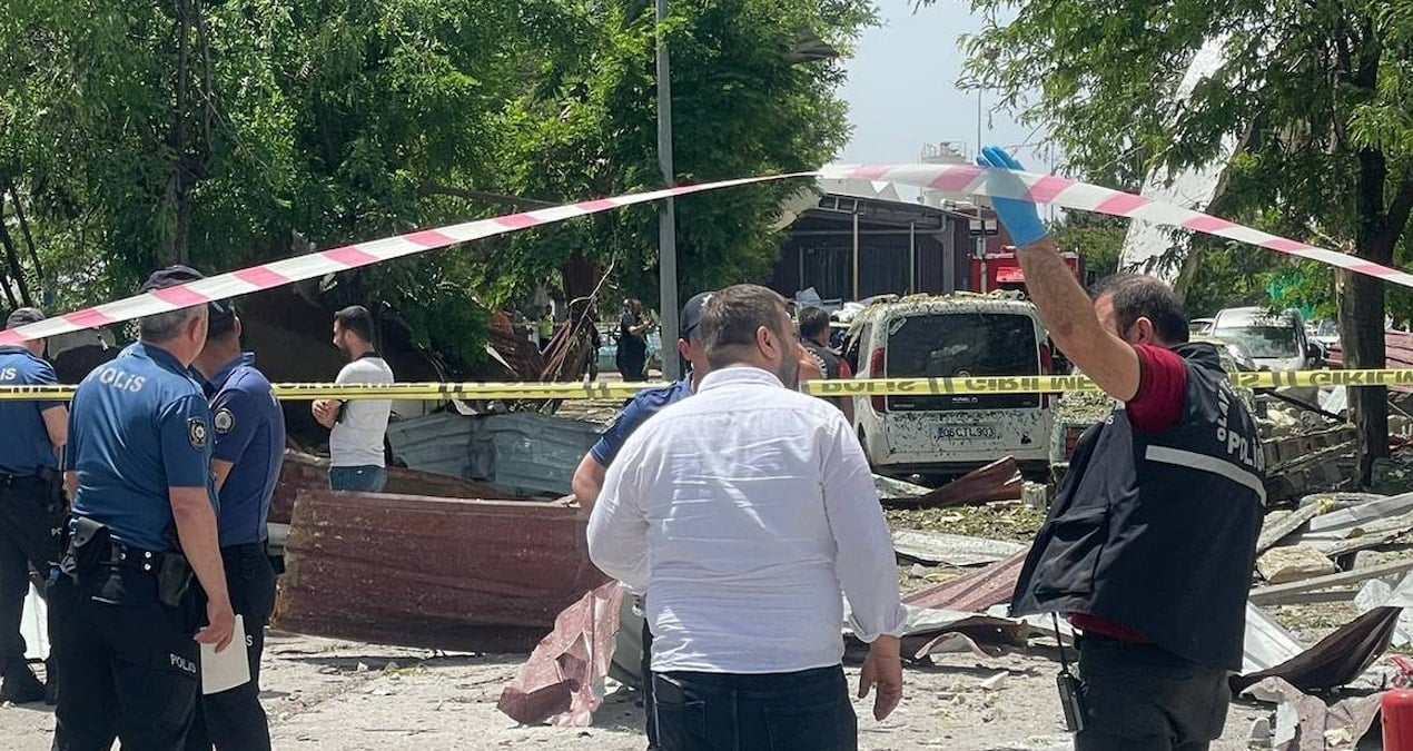 Devastation at the Textile Plant