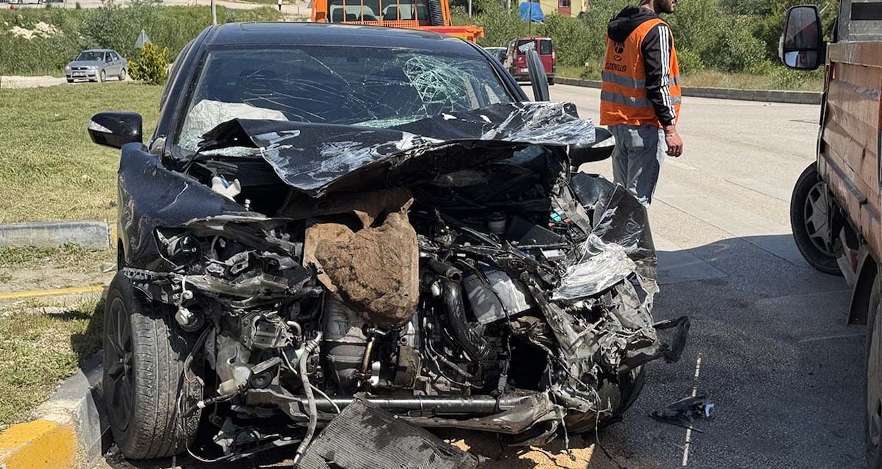 3 Hospitalized After Truck and Car Collide