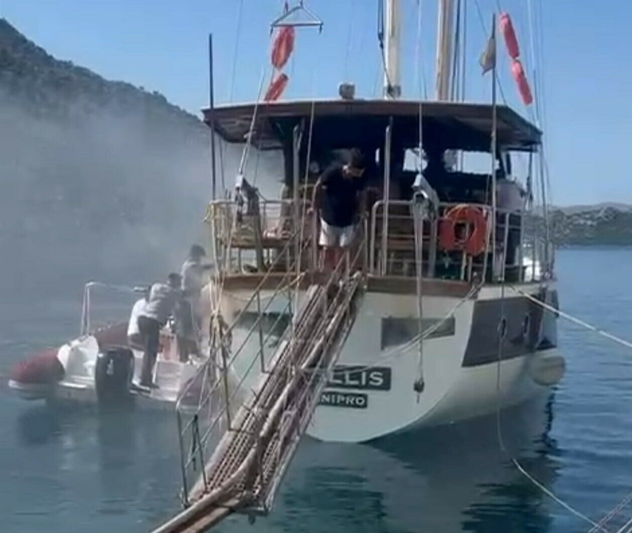 Fires Ignite in the Sea of Marmaris